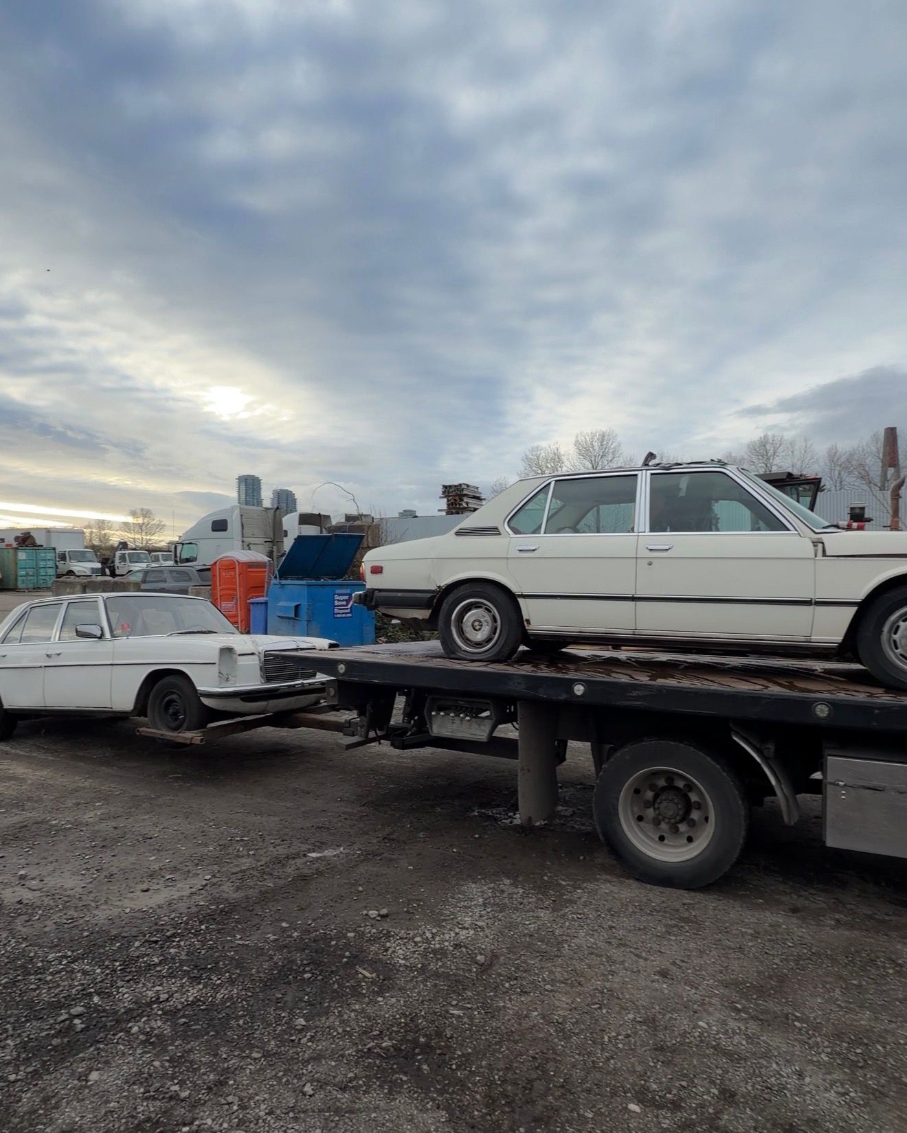 Scrap vehicle removal and vehicle recycling