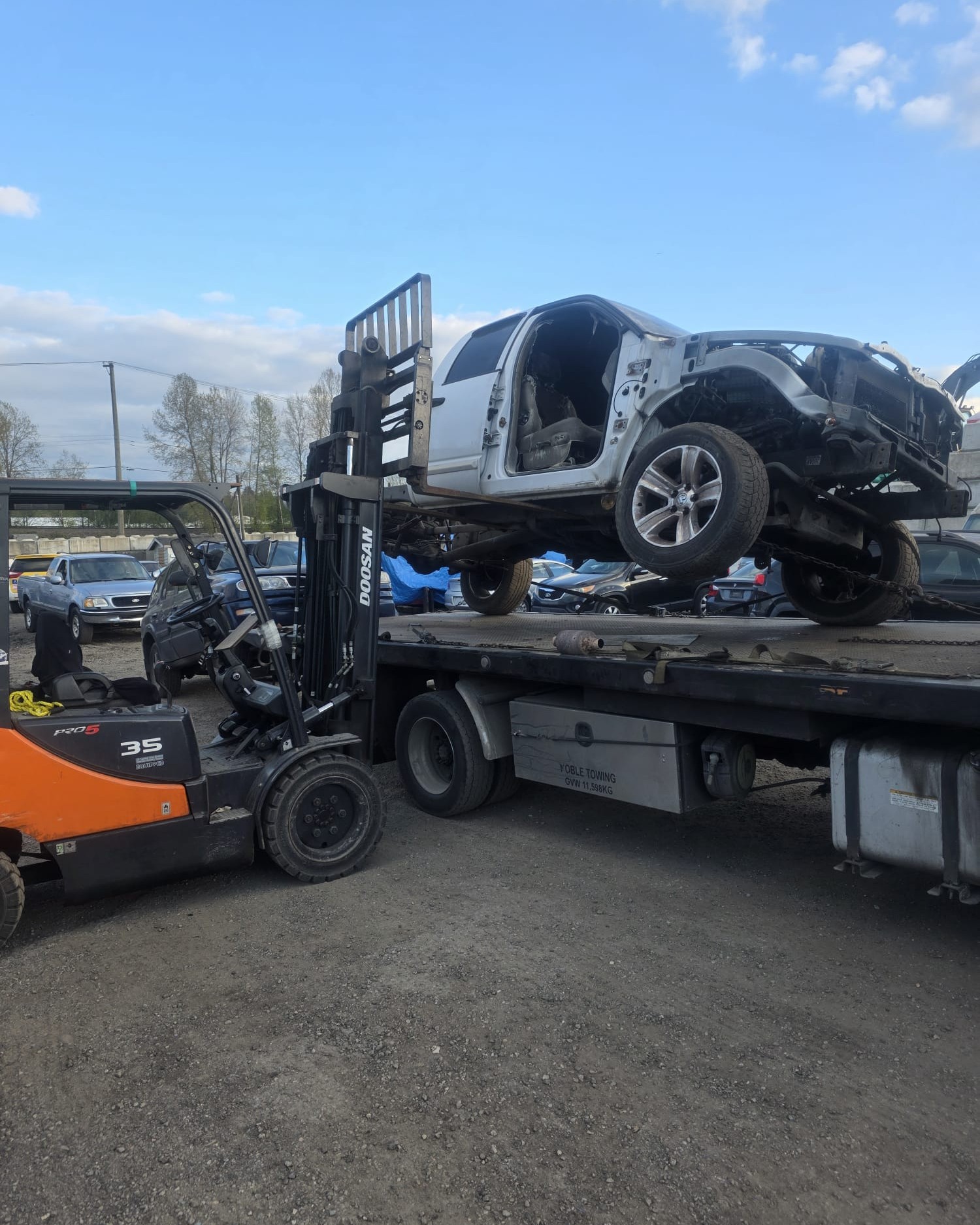 Scrap car removal and cash for cars service near Maple Ridge